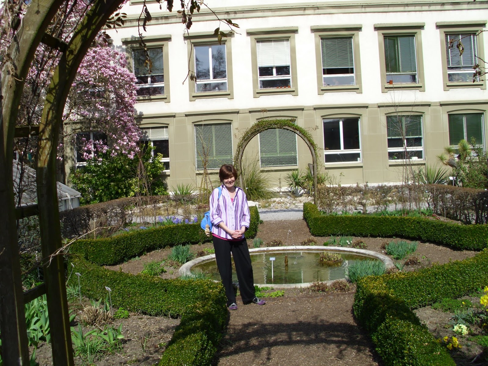 Rosalias Reiseblog. Botanischer Garten in der Stadt Bern